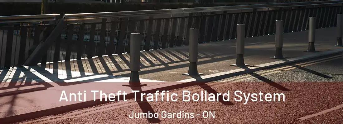  Anti Theft Traffic Bollard System Jumbo Gardins - ON