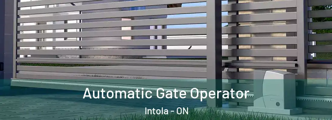  Automatic Gate Operator Intola - ON