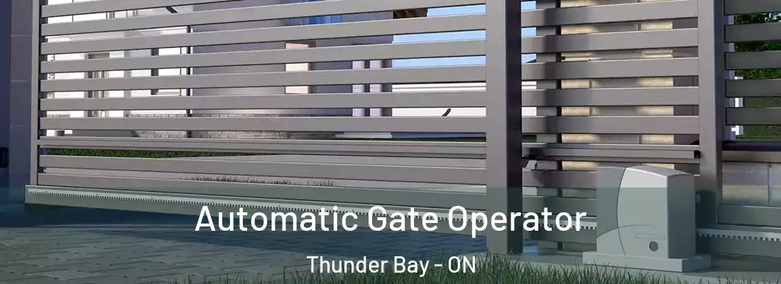  Automatic Gate Operator Thunder Bay - ON