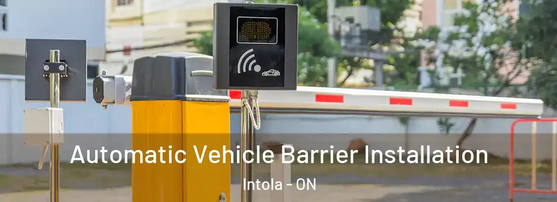  Automatic Vehicle Barrier Installation Intola - ON