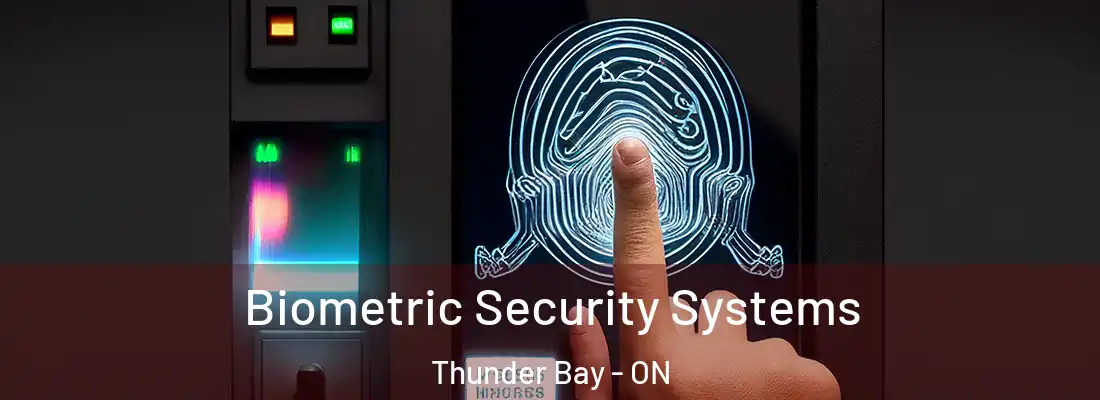  Biometric Security Systems Thunder Bay - ON