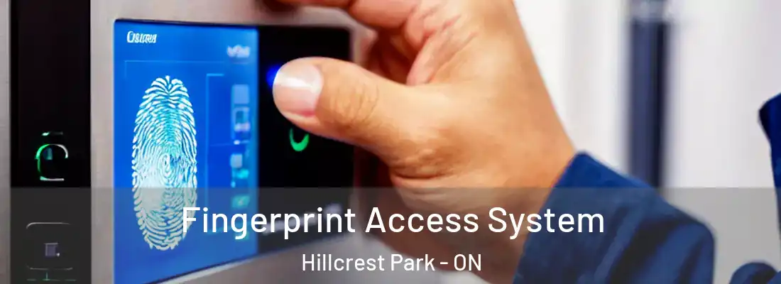  Fingerprint Access System Hillcrest Park - ON