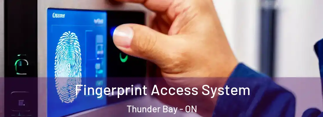  Fingerprint Access System Thunder Bay - ON