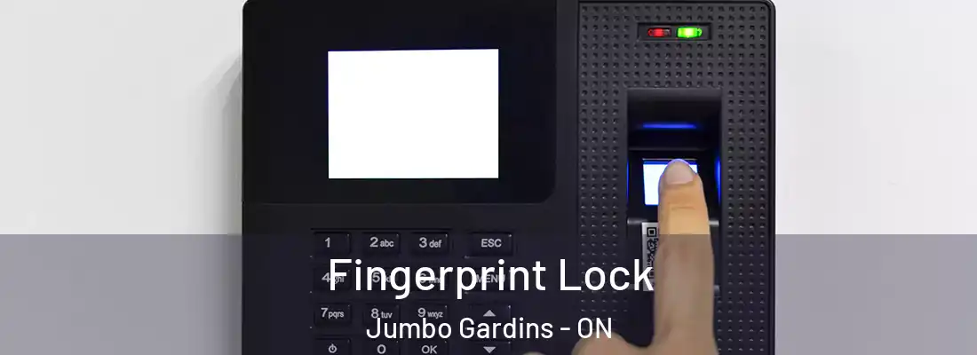  Fingerprint Lock Jumbo Gardins - ON