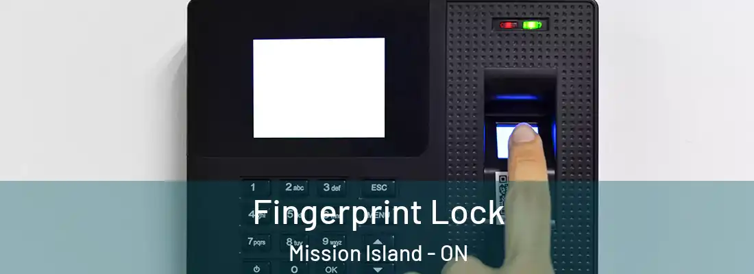  Fingerprint Lock Mission Island - ON