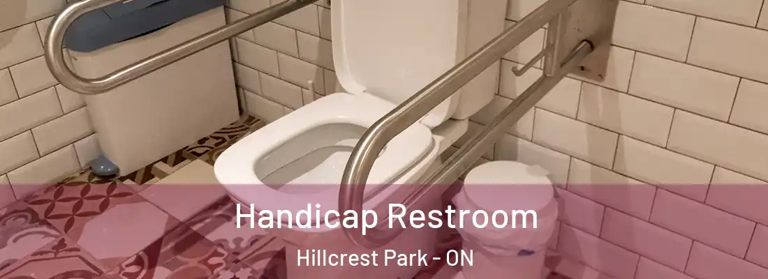  Handicap Restroom Hillcrest Park - ON