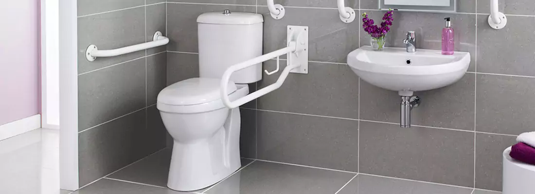 Modern Handicap Bathroom Solutions with Safety Features in Westfort, ON