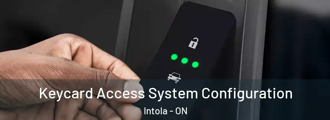  Keycard Access System Configuration Intola - ON