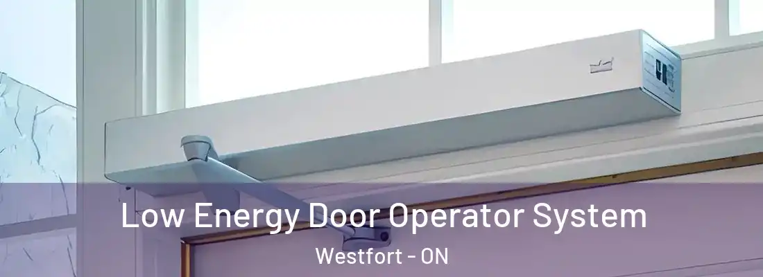  Low Energy Door Operator System Westfort - ON