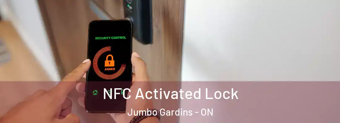  NFC Activated Lock Jumbo Gardins - ON