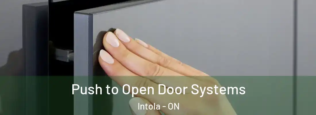  Push to Open Door Systems Intola - ON