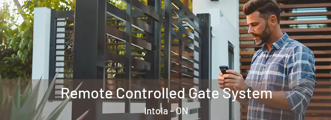  Remote Controlled Gate System Intola - ON