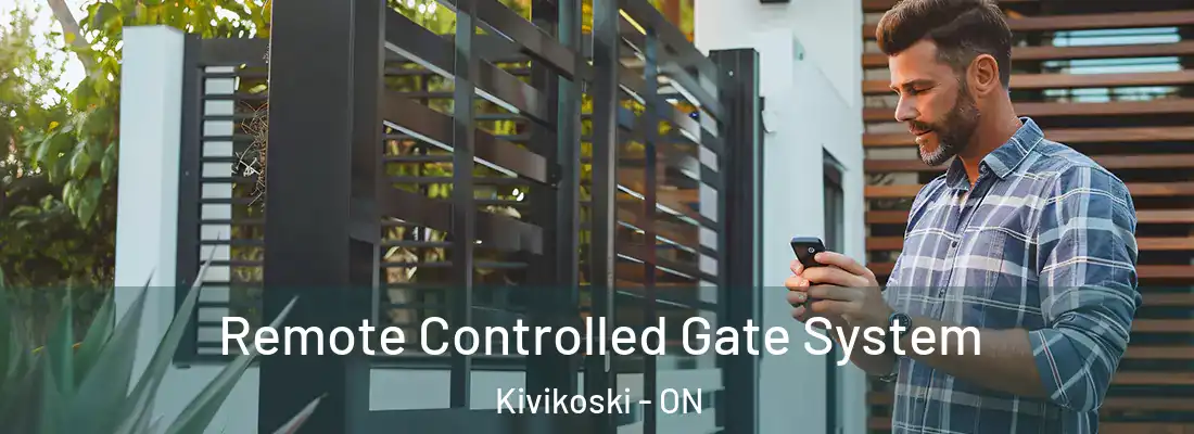  Remote Controlled Gate System Kivikoski - ON