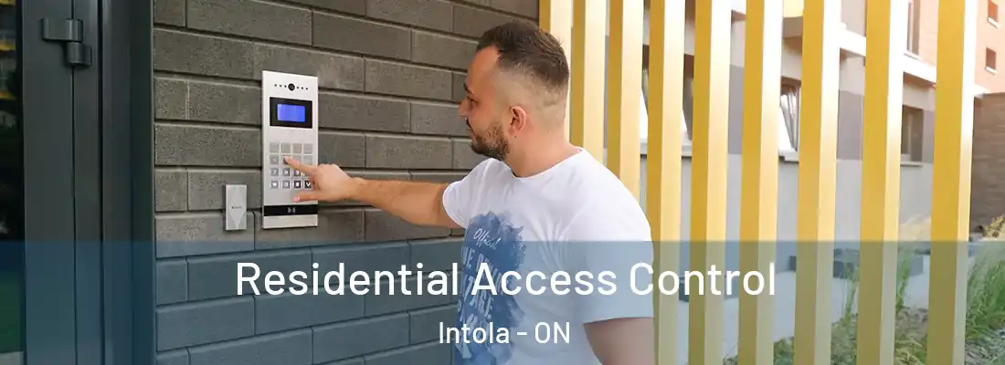  Residential Access Control Intola - ON