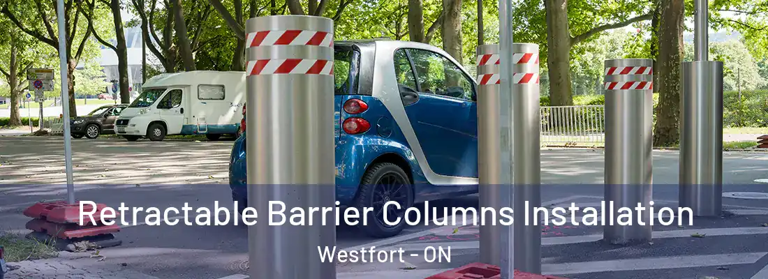  Retractable Barrier Columns Installation Westfort - ON