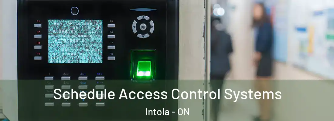  Schedule Access Control Systems Intola - ON