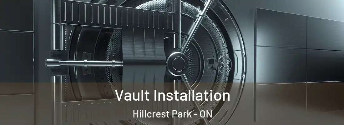  Vault Installation Hillcrest Park - ON