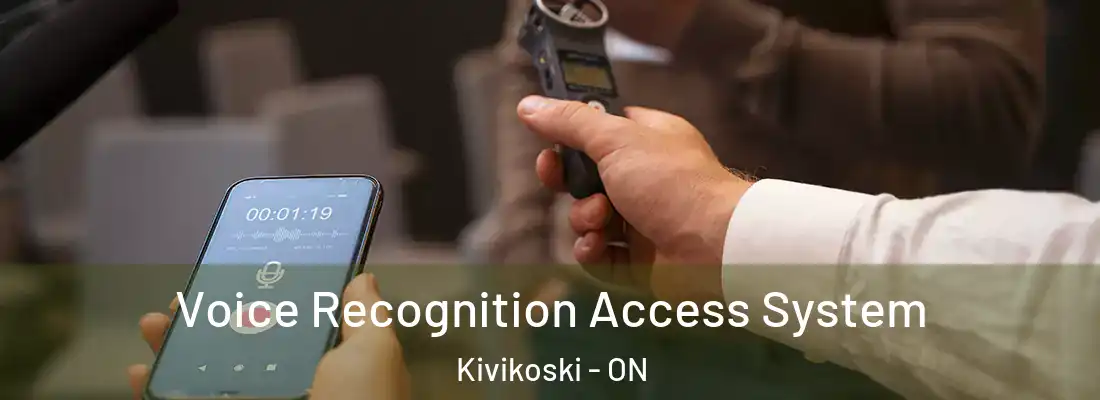  Voice Recognition Access System Kivikoski - ON