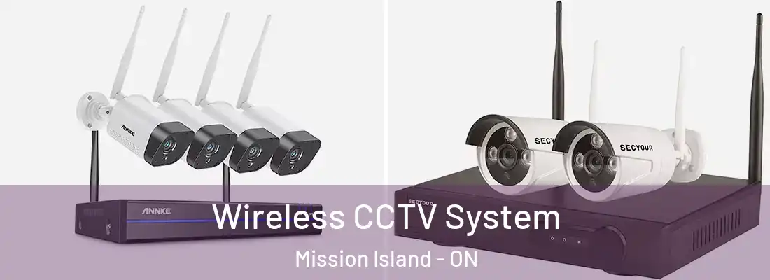  Wireless CCTV System Mission Island - ON